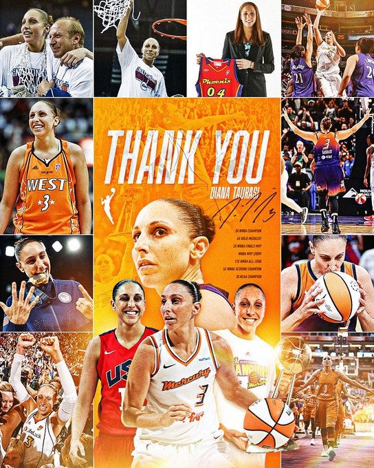 傳奇落幕！WNBA巨星陶樂西宣布退役 結束20年職業(yè)生涯