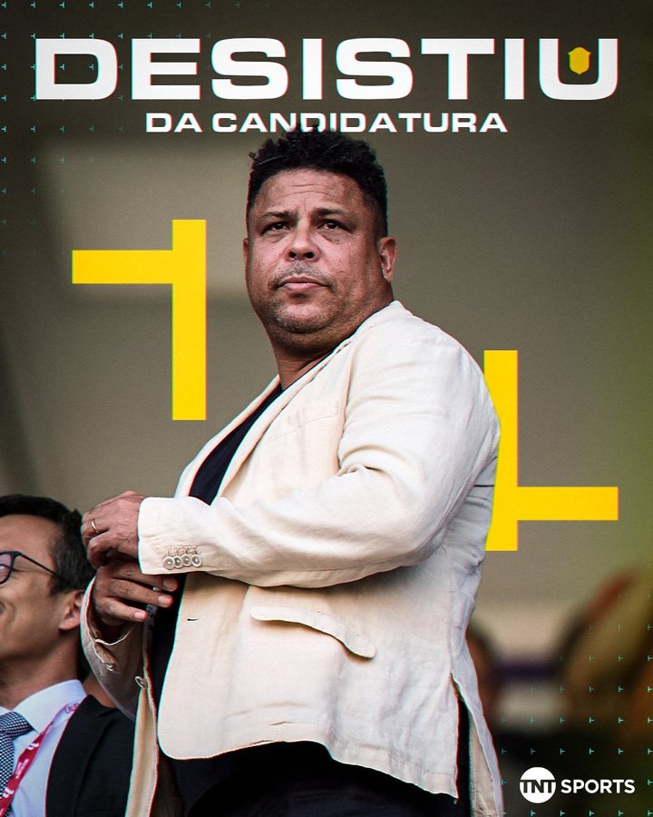 大羅：因缺少巴西各足協(xié)和球隊支持，我已放棄競選巴西足協(xié)主席