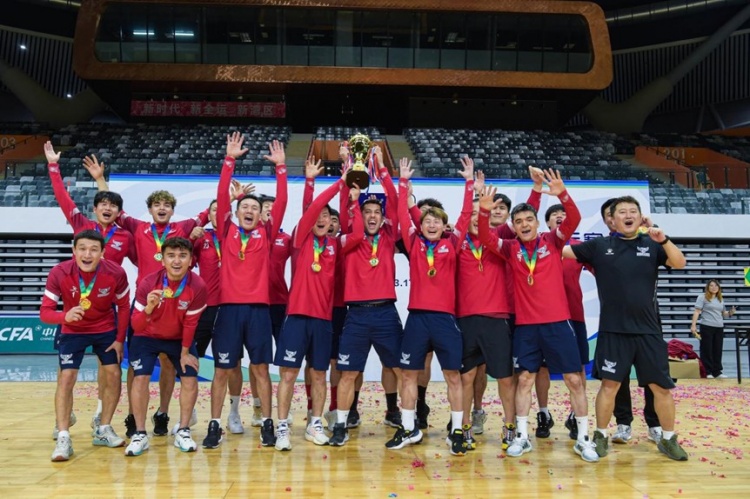 寧夏平羅恒利2-1杭州臨平吳越錢唐，首奪全國五人制錦標賽冠軍