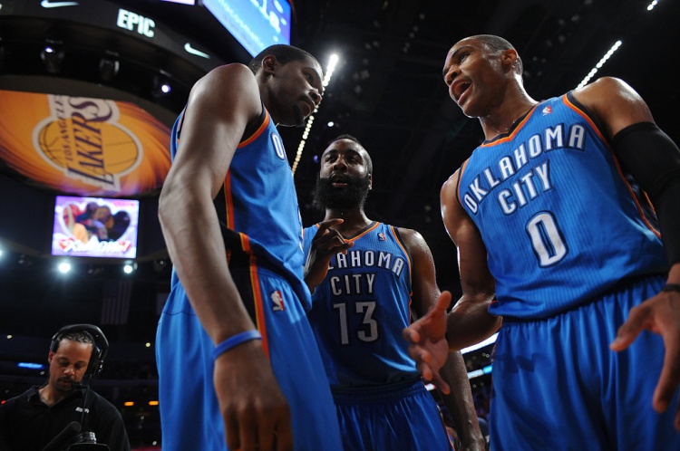 雷霆三少得分全部進入歷史前20！他們是NBA歷史最大的如果嗎？
