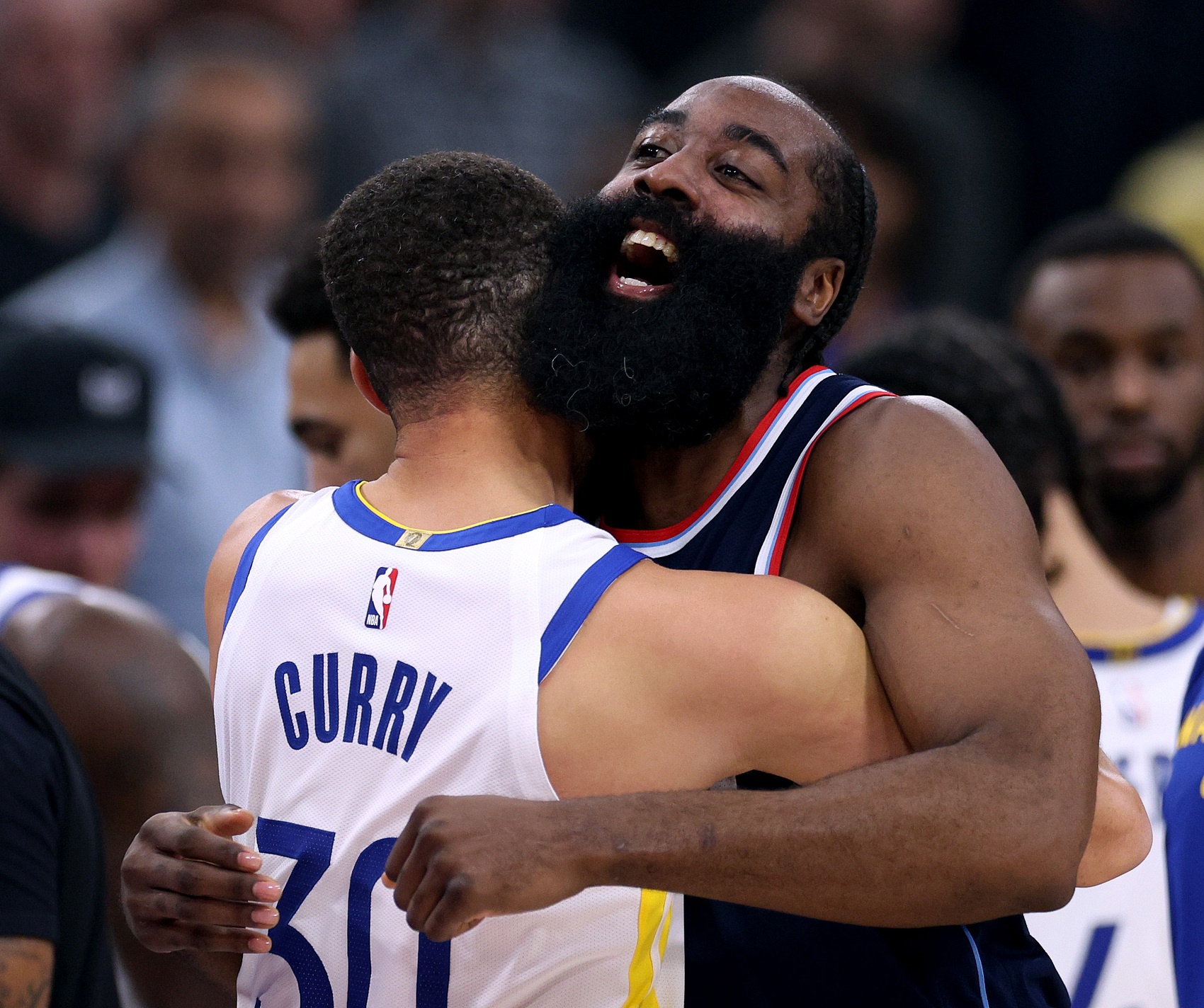 諸神黃昏！庫里哈登先后50+ NBA歷史首次兩名35歲以上球員轟50+！