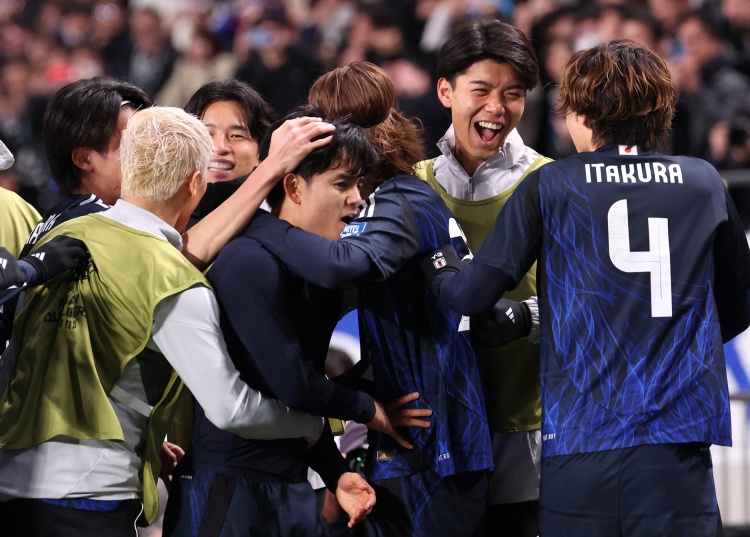 日本隊(duì)22名旅歐球員中15人來(lái)自五大聯(lián)賽，是22年3月出線時(shí)的兩倍